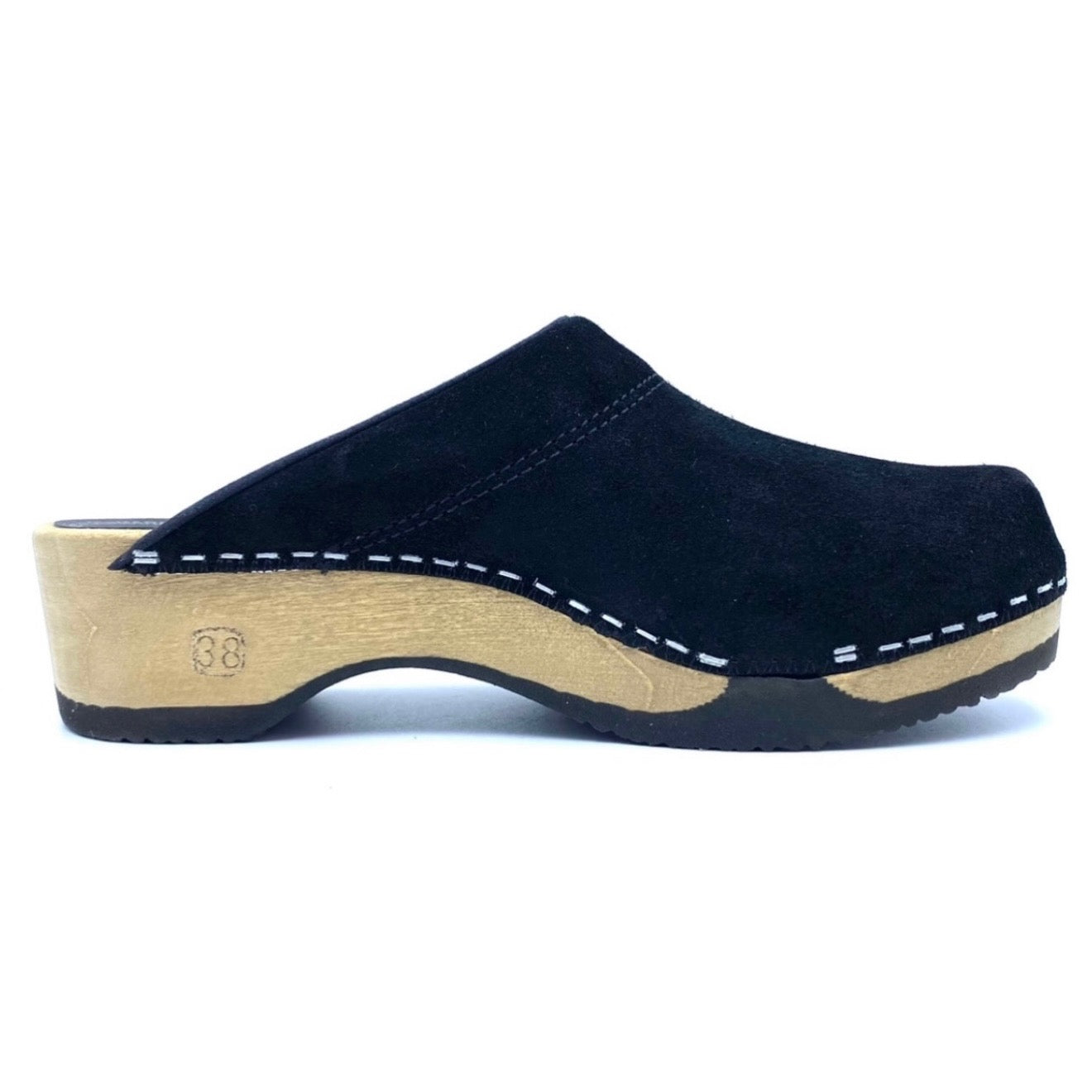 STUDIO SALE  | Embla Black Suede EU38/US8