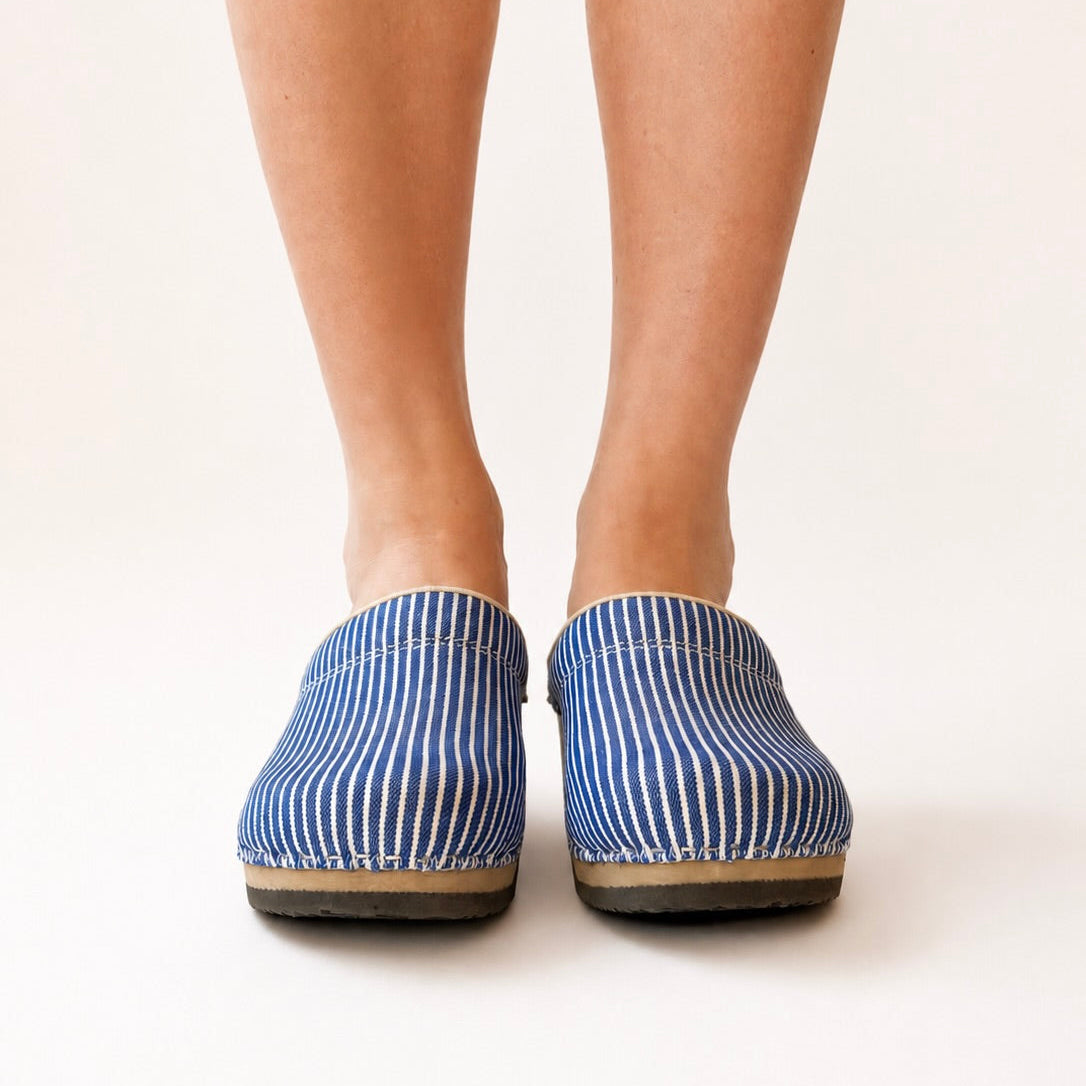 Embla | Cobalt Denim Stripes
