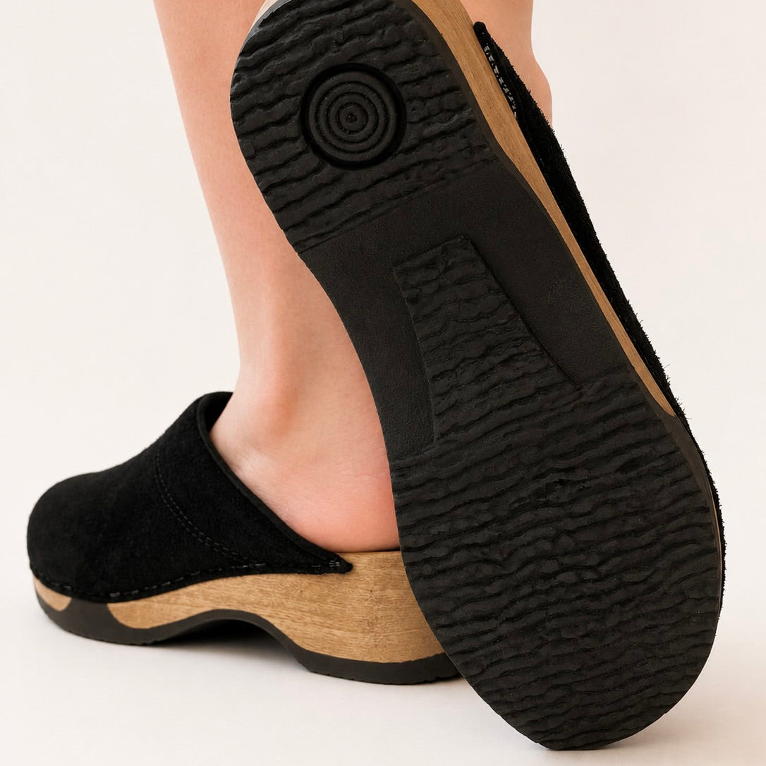 Embla | Black Suede