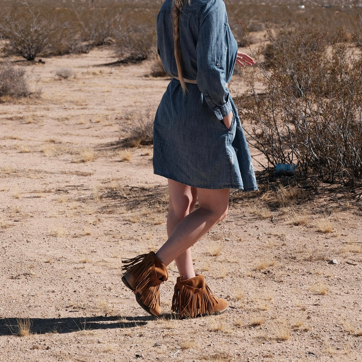 Holly | Havtora Suede Fringes