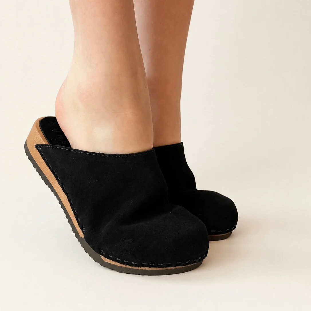 Ella | Black Suede