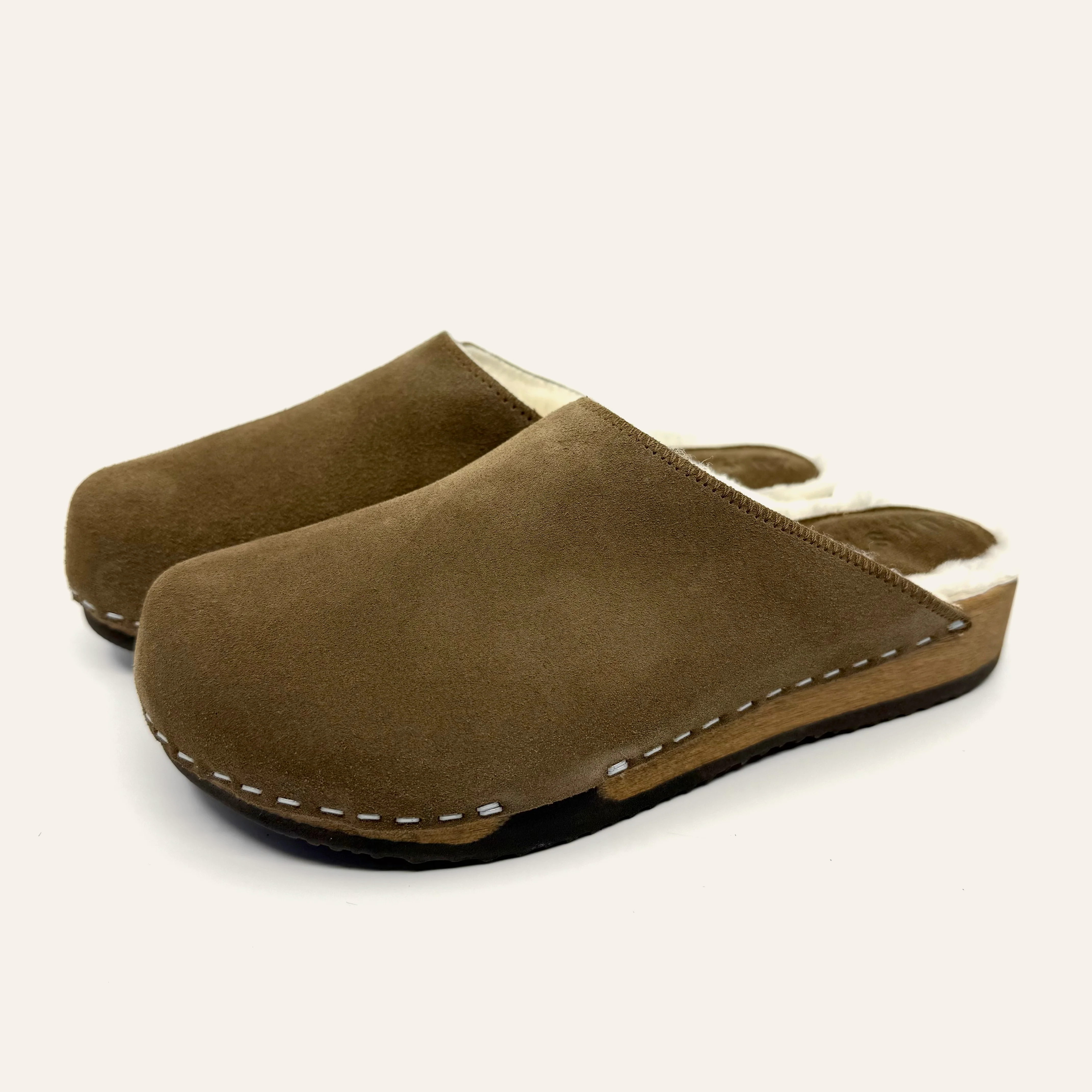 Ella | Umber Suede x Pure Lambswool