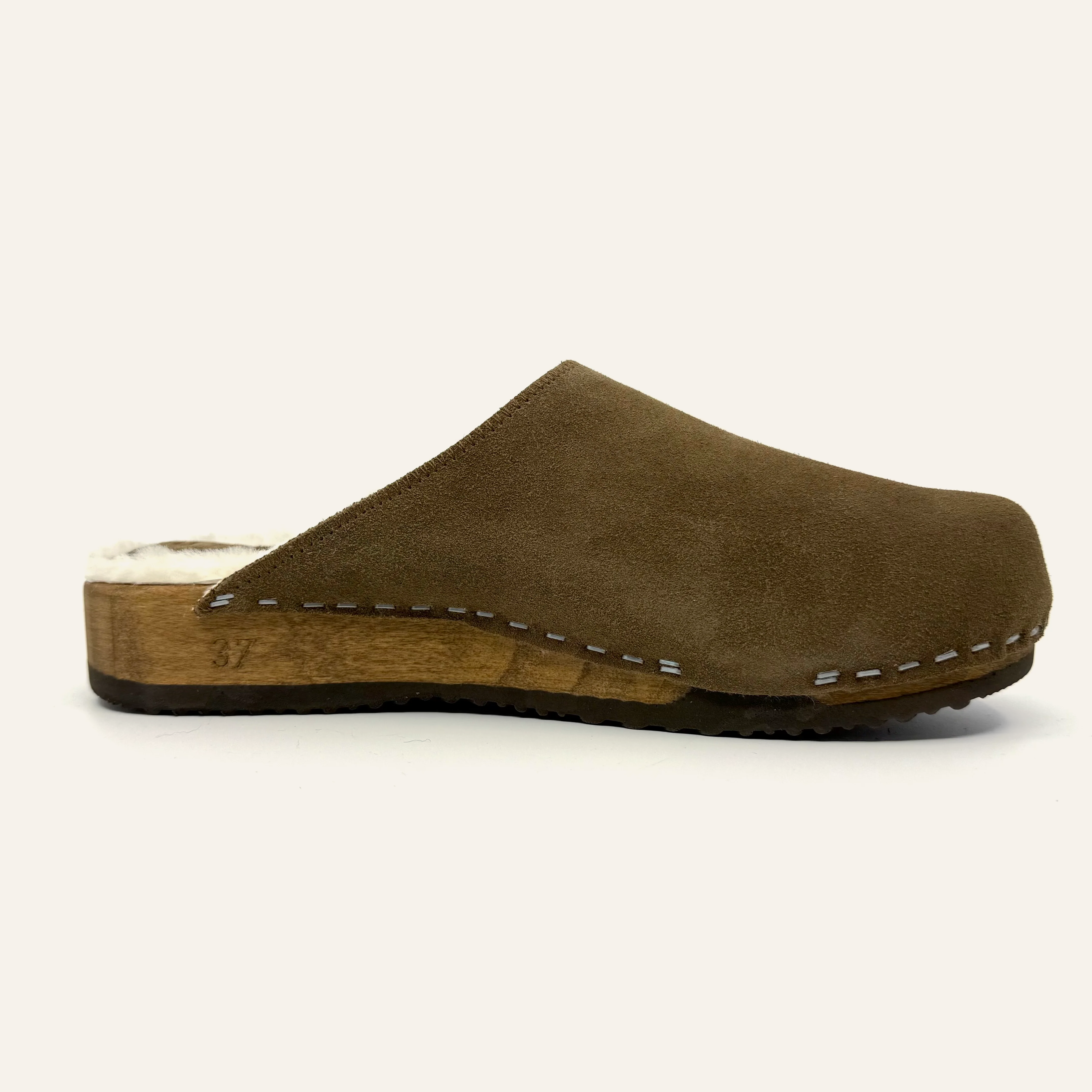 Ella | Umber Suede x Pure Lambswool