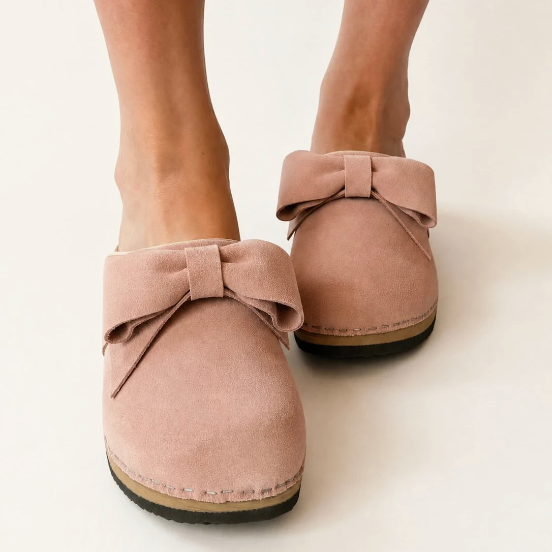 Embla Bow | Lily Rose Suede
