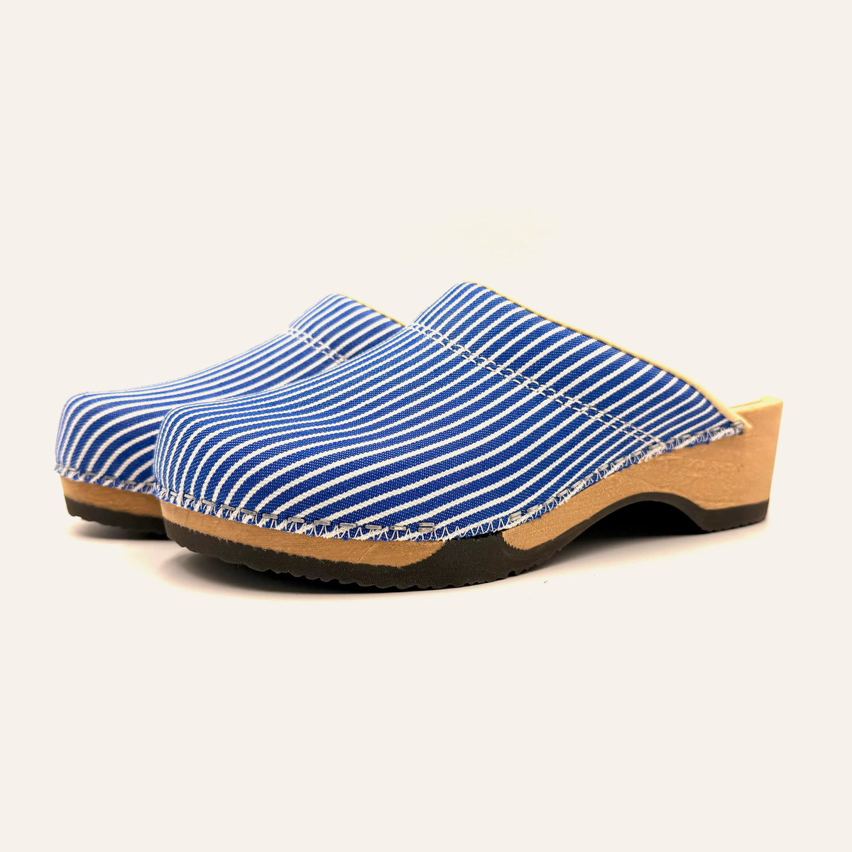 Embla | Cobalt Denim Stripes