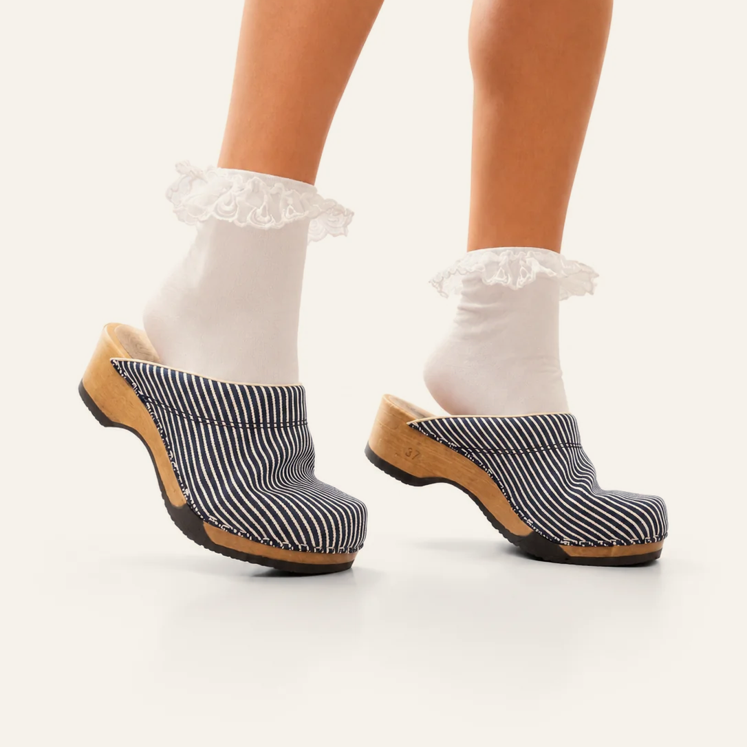 Embla | Indigo Denim Stripes