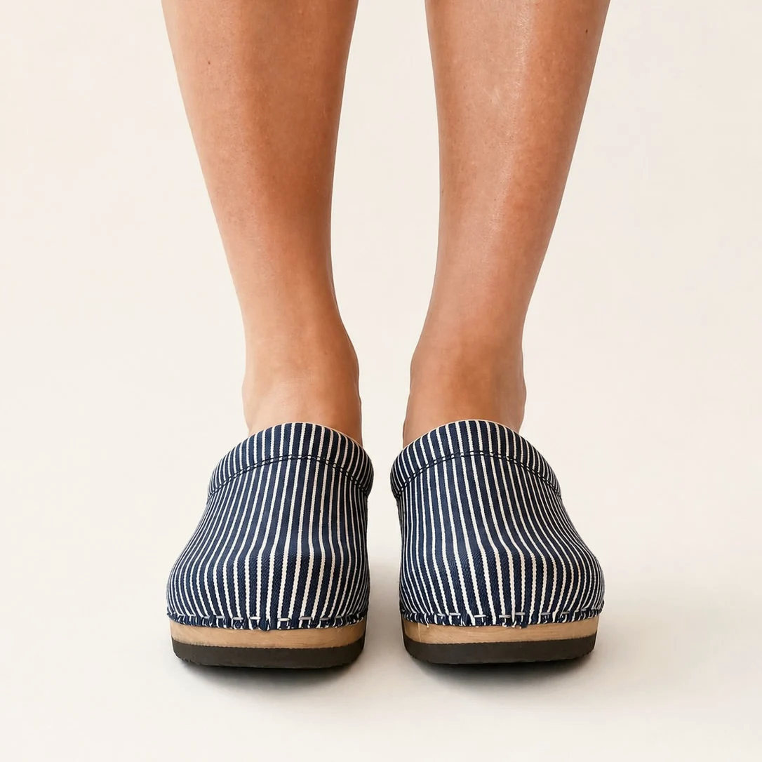 Embla | Indigo Denim Stripes
