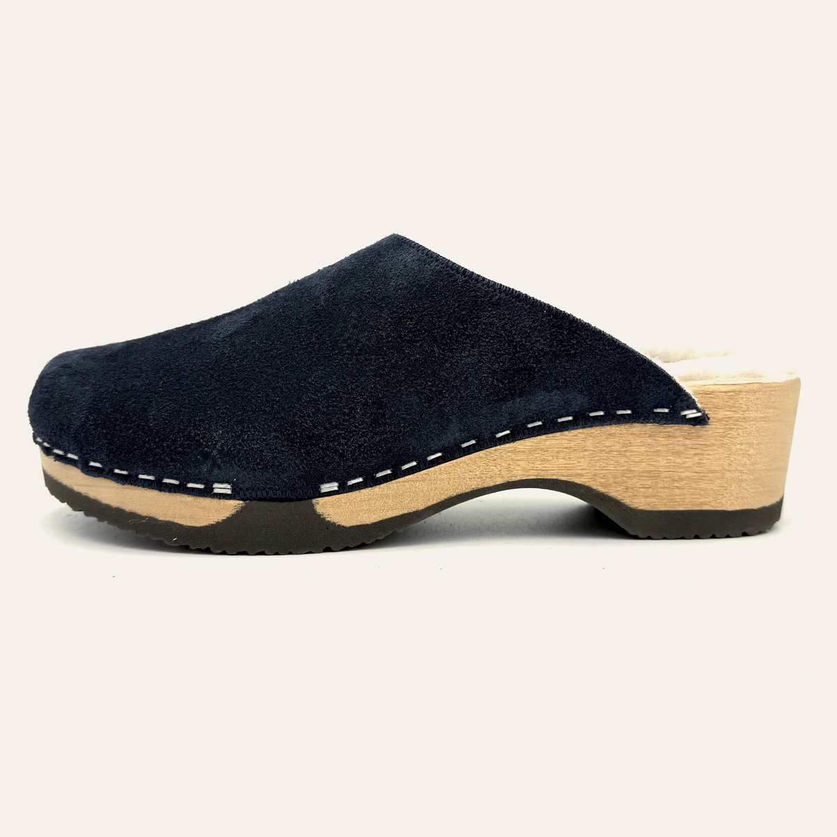 Embla | Midnight Navy Suede x Pure Lambswool