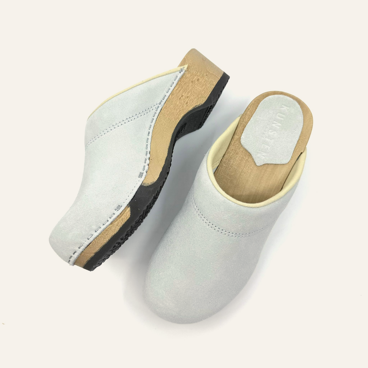 Embla | Off White Suede