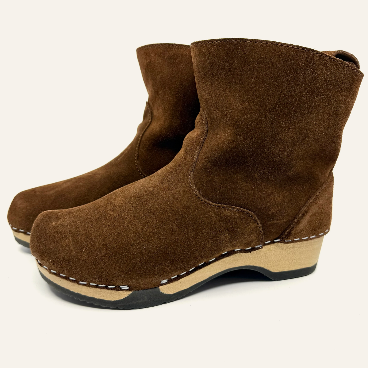 Holly | Chocolate Suede x Pure Lambswool