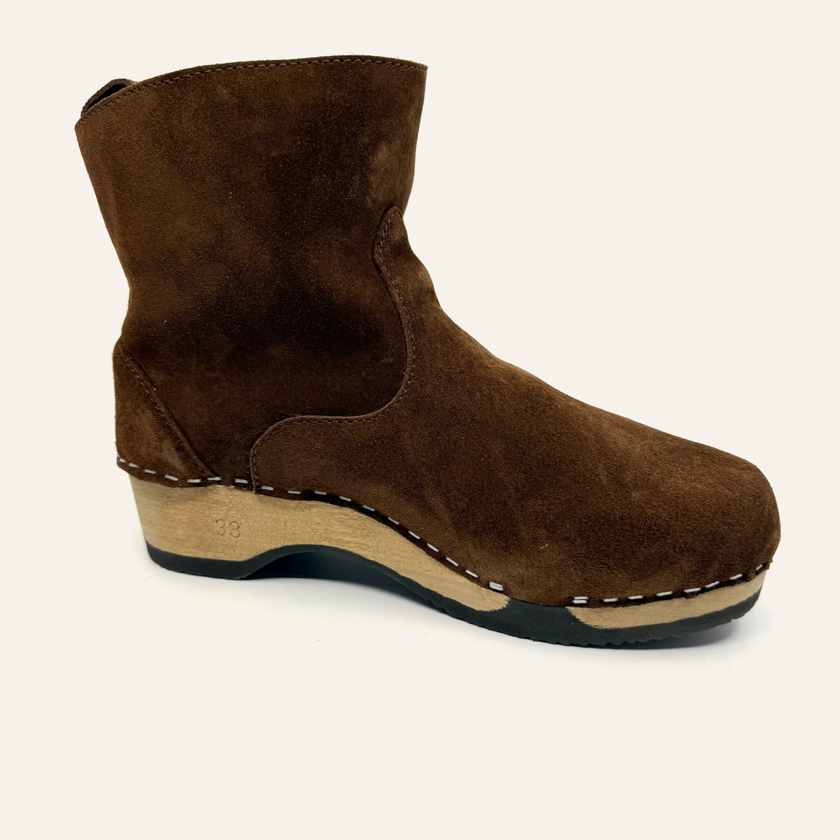 Holly | Chocolate Suede x Pure Lambswool