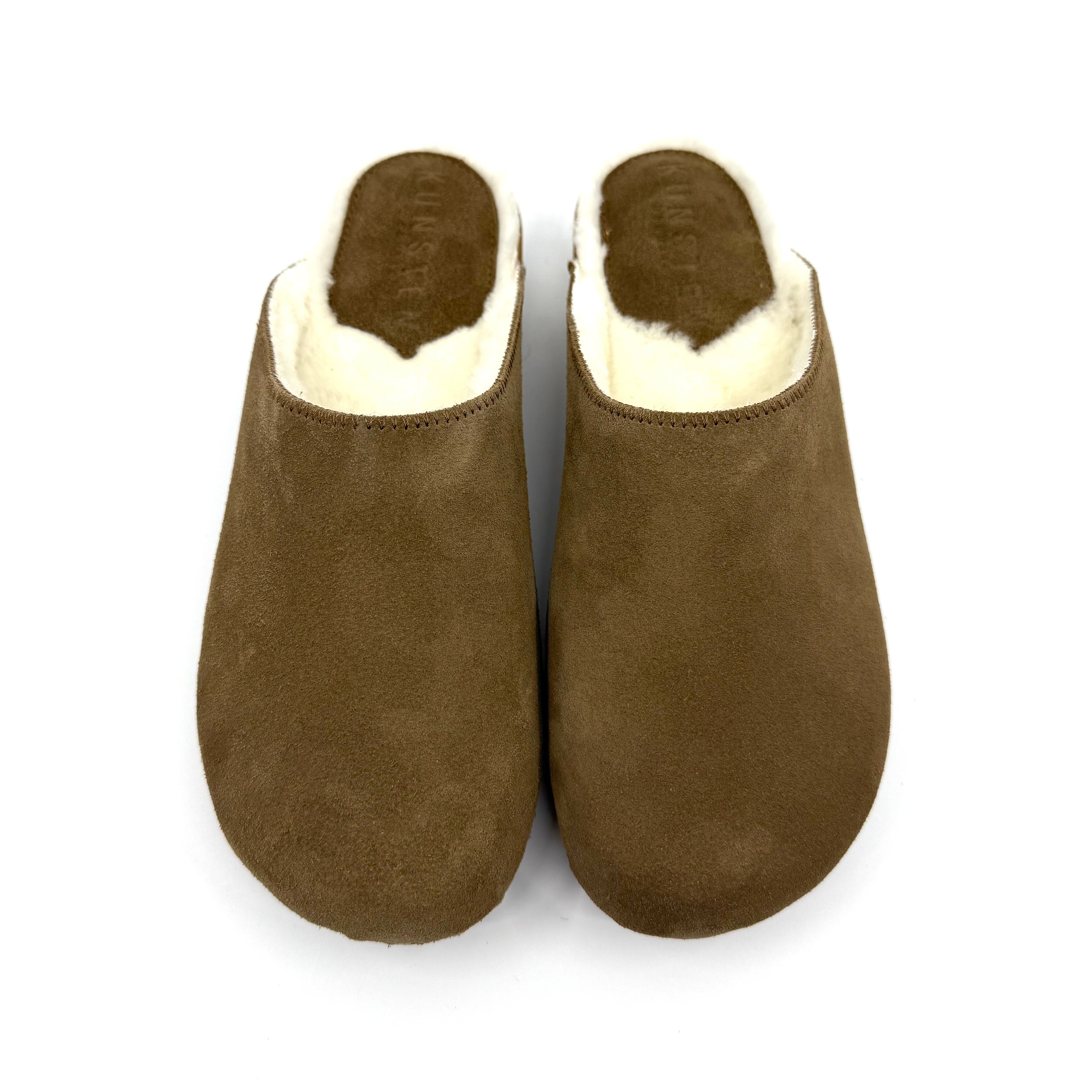 Ella I Umber Suede x White Lambswool Shearling
