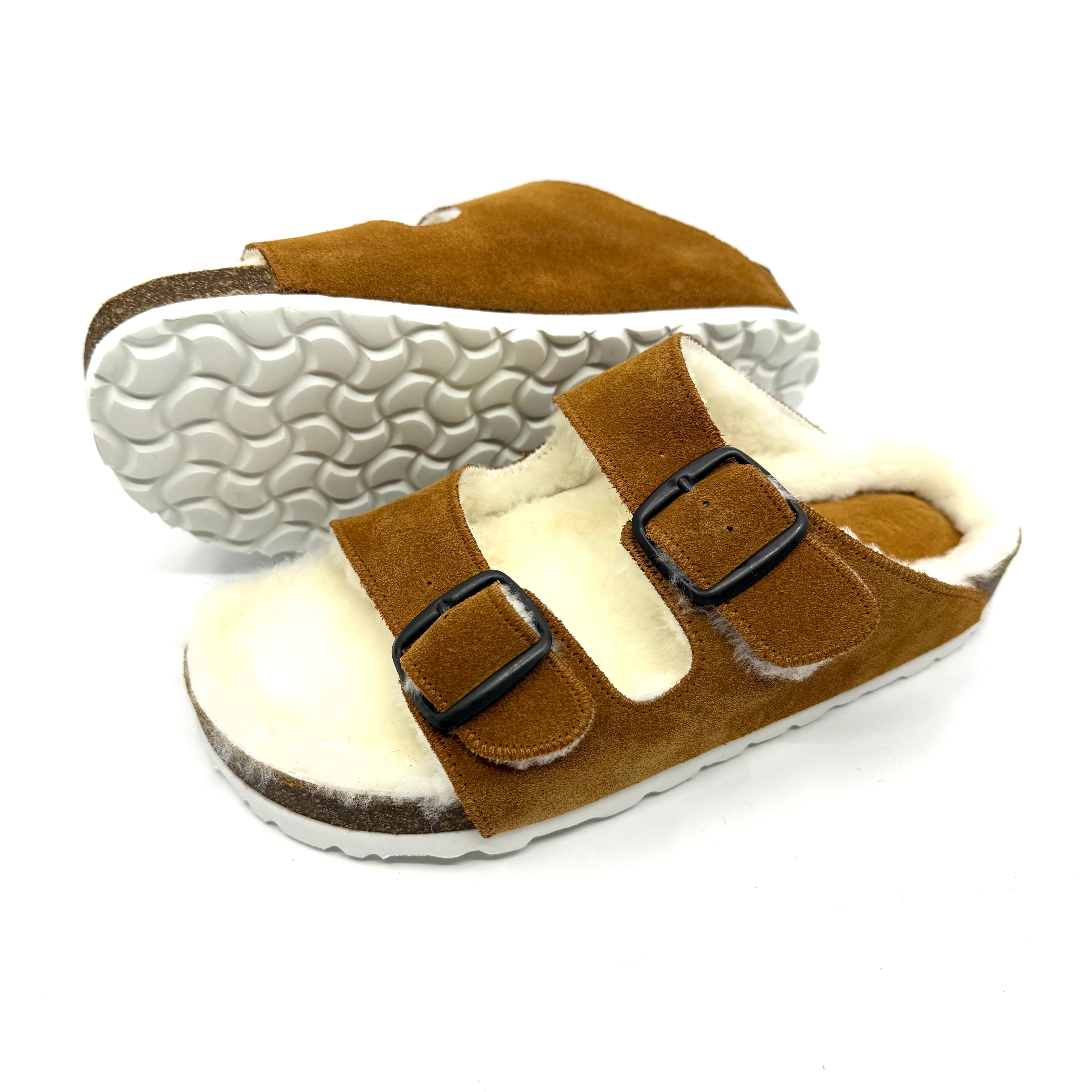 Thora I Havtora Suede x Lambswool Shearling