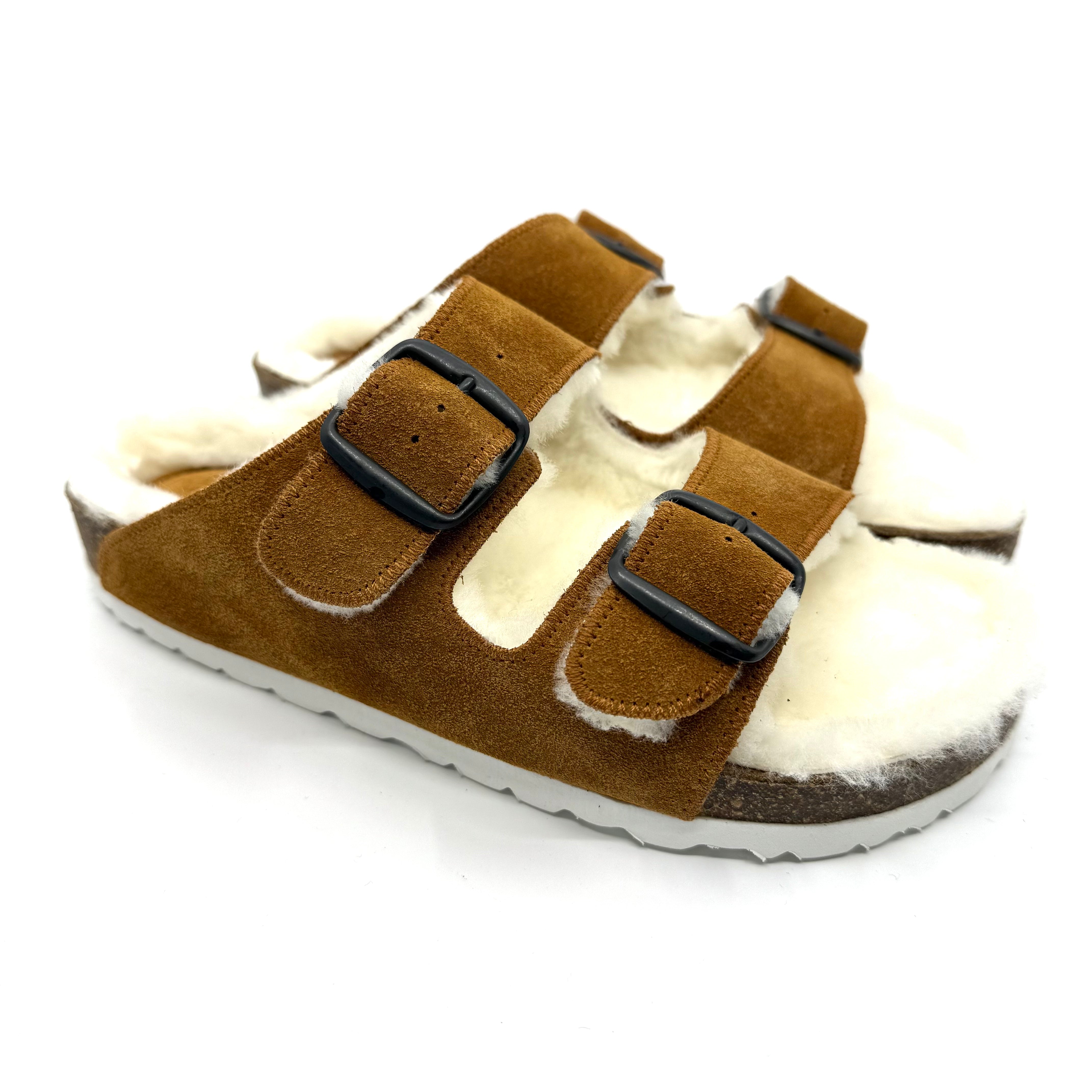 Thora I Havtora Suede x Lambswool Shearling