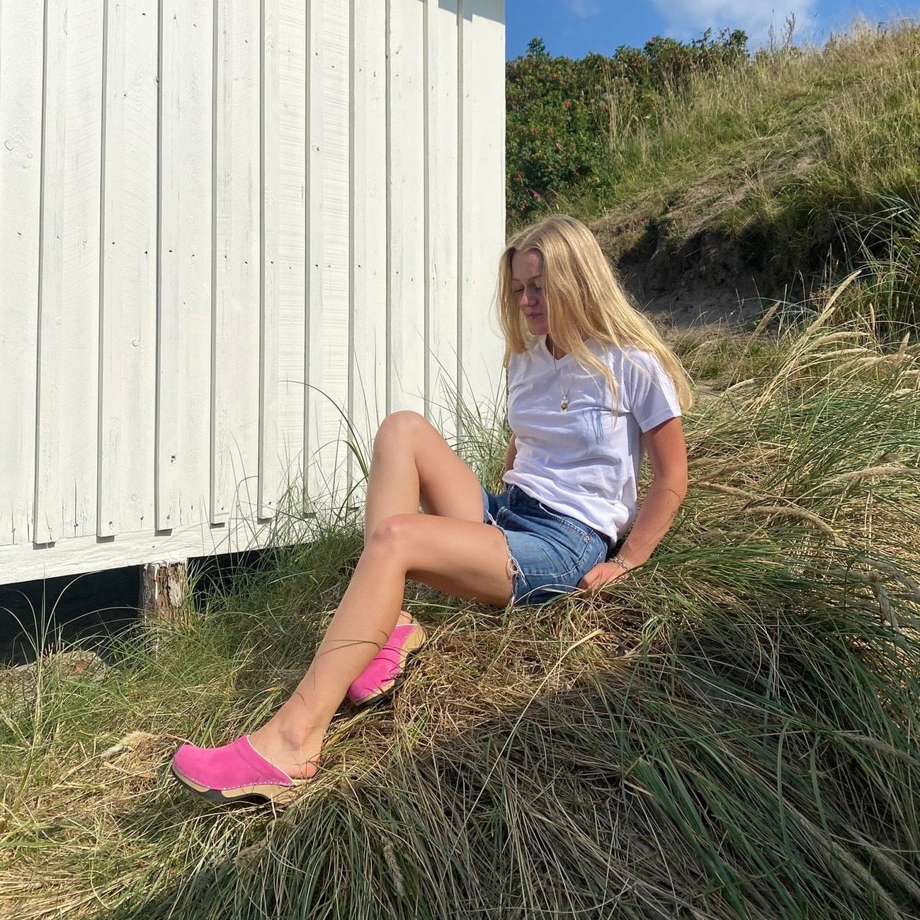 Embla | Pink Suede