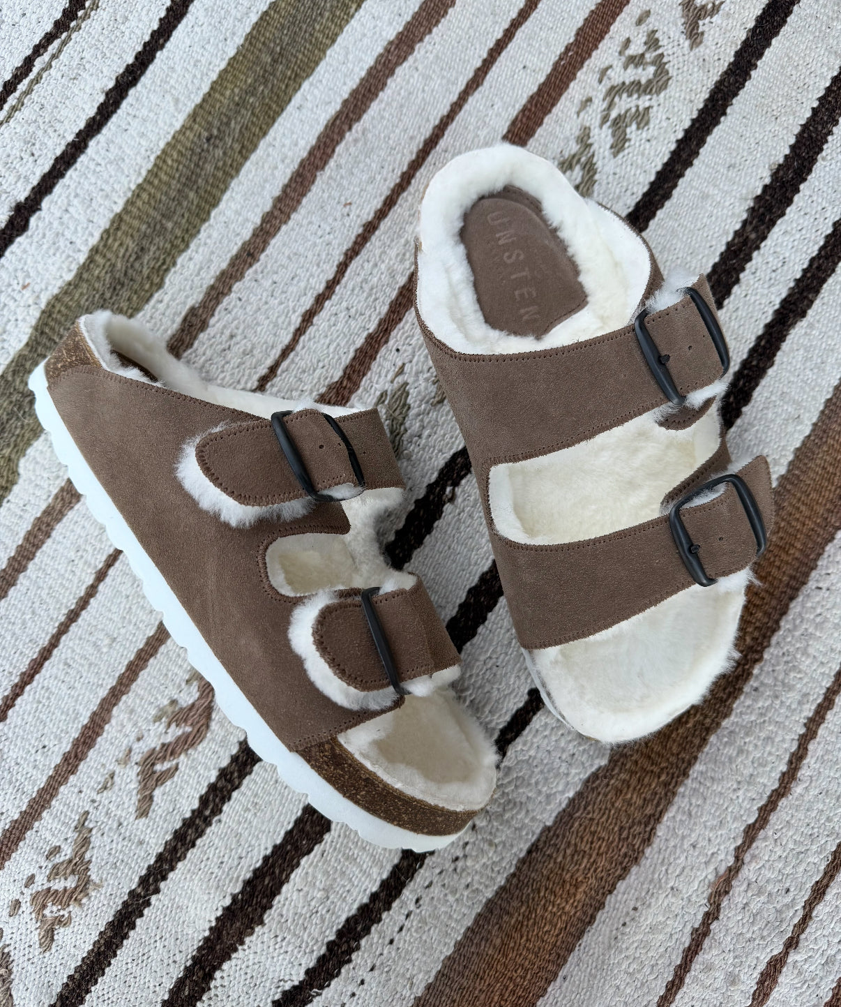 Thora I Umber Suede x Pure Lambswool