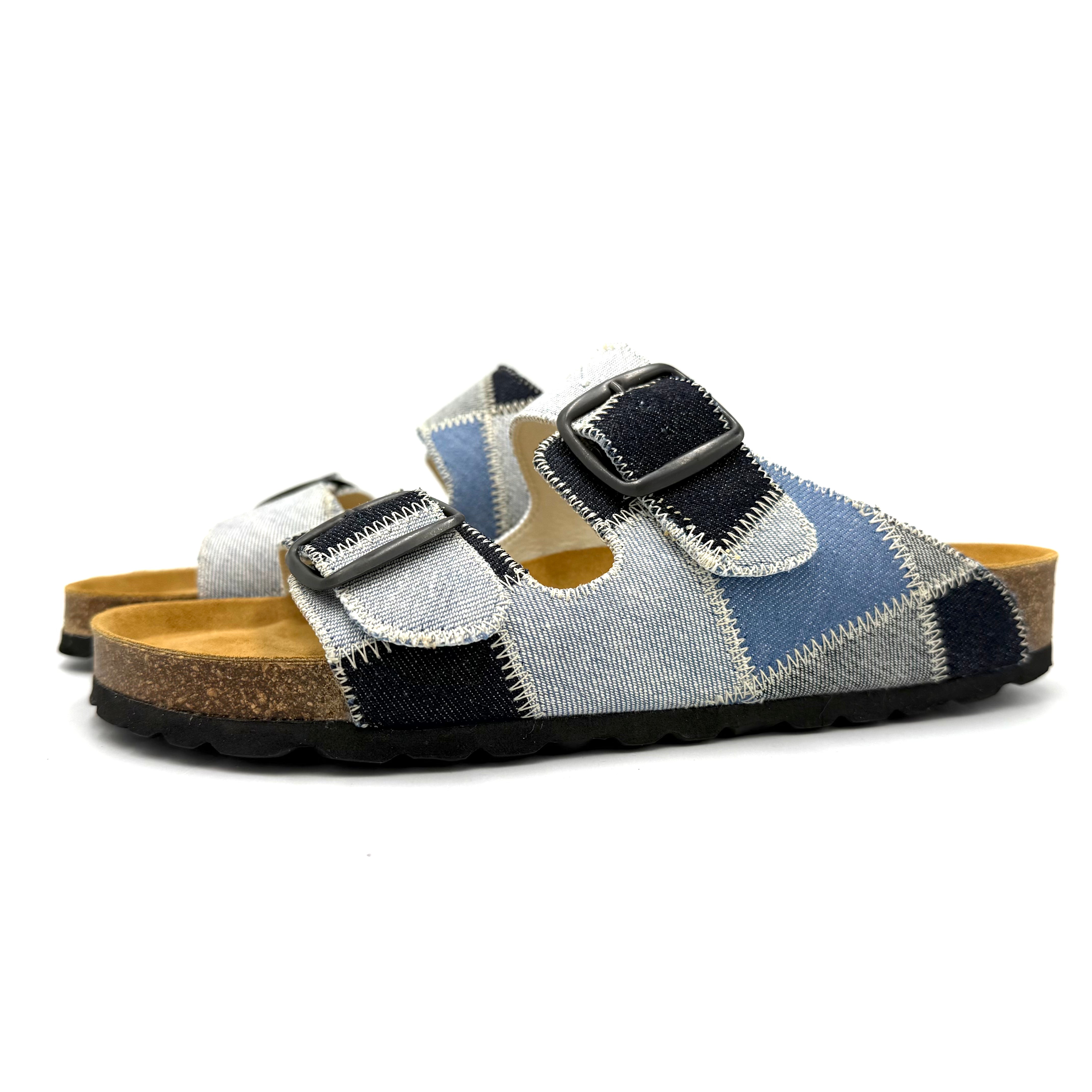 Thora I Denim Patchwork