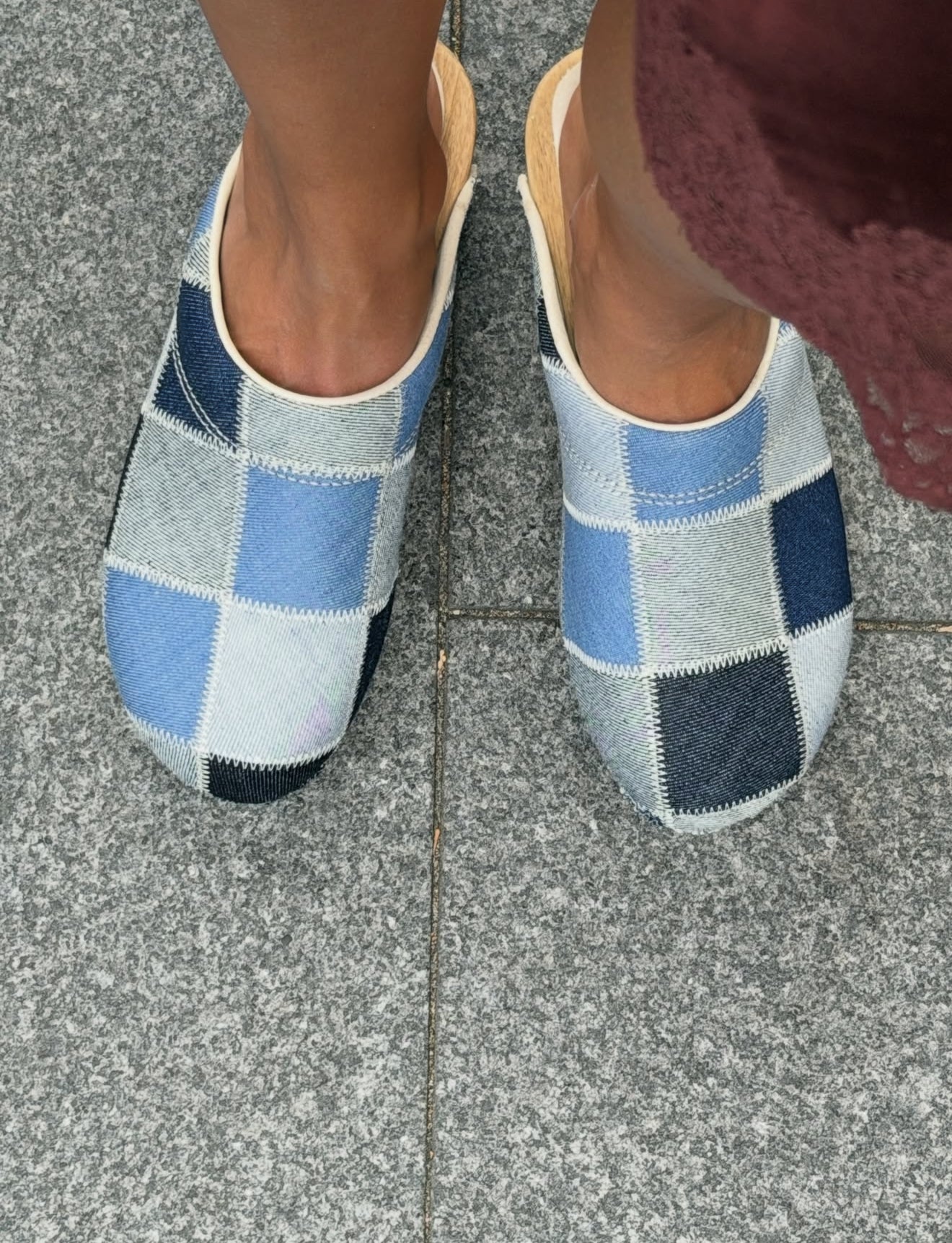 Embla I Denim Patchwork