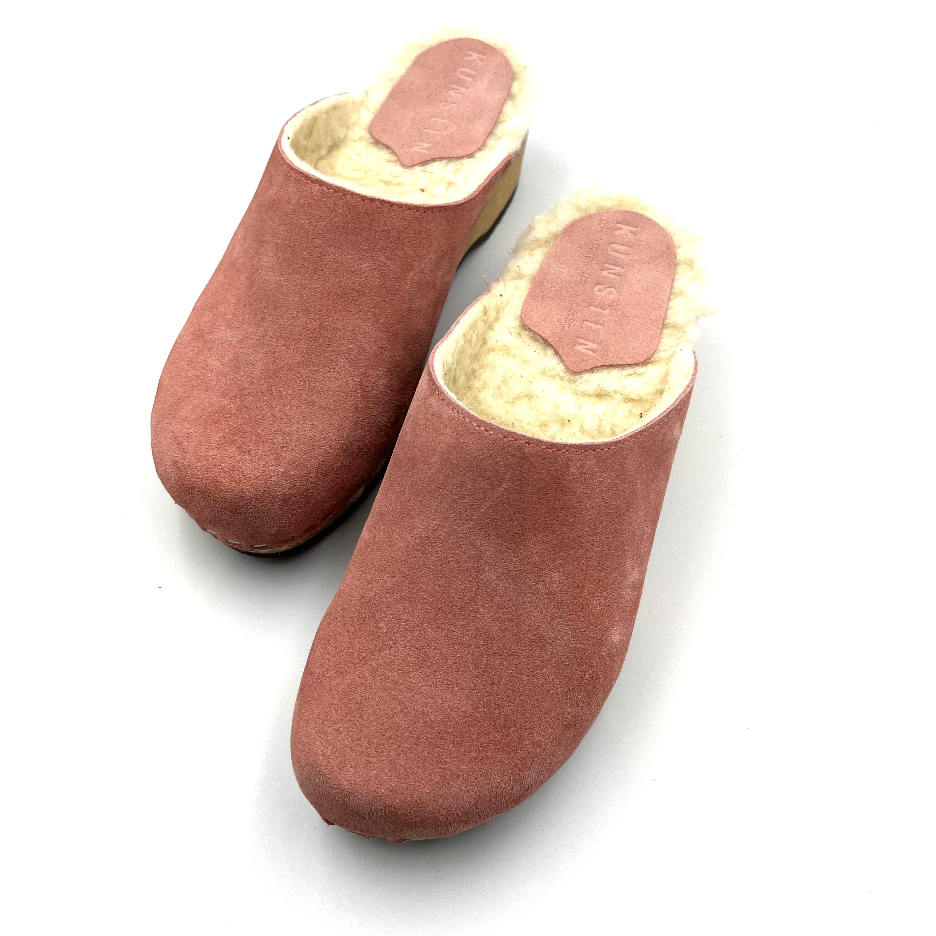 STUDIO SALE | Baby Pink Shearling EU37/US7