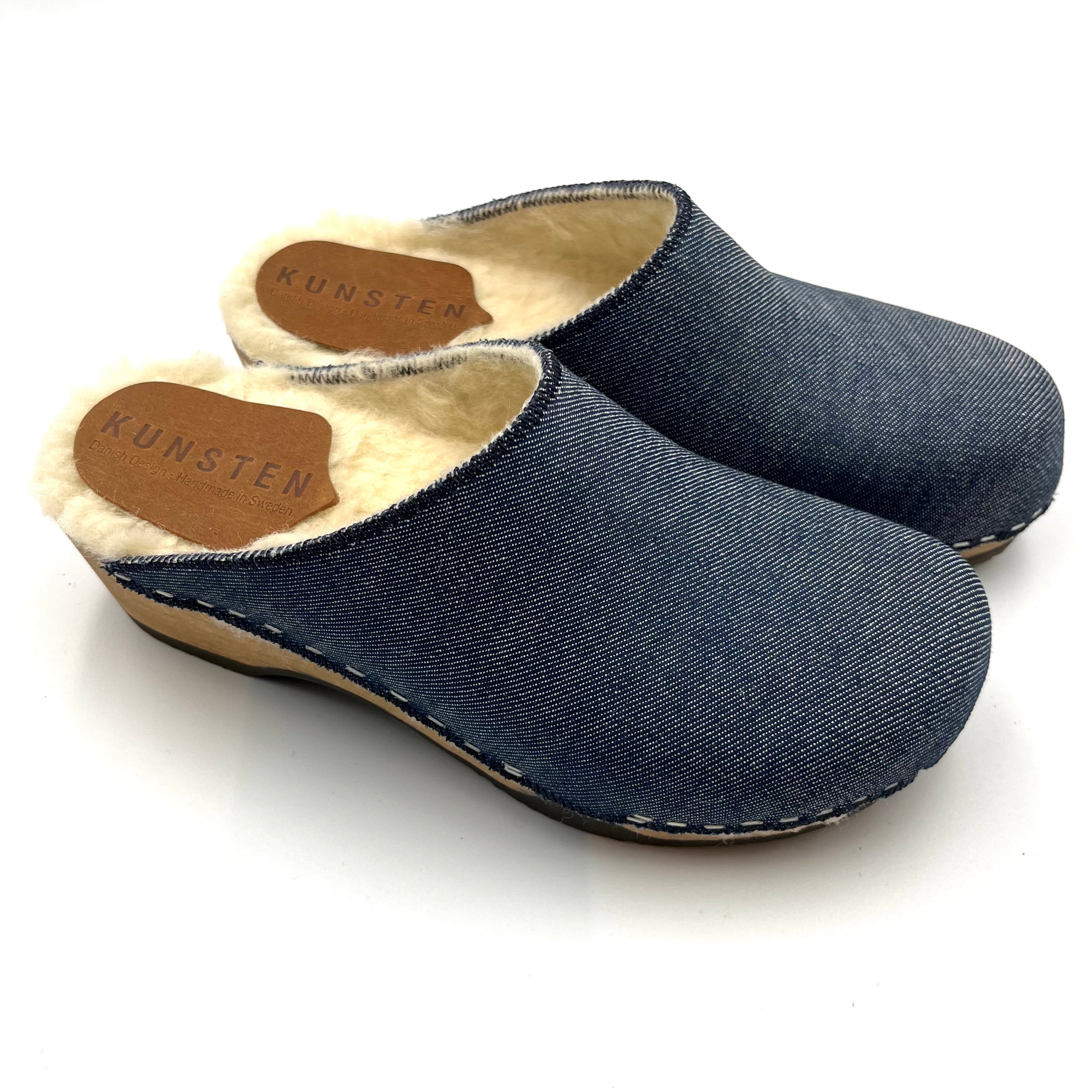STUDIO SALE | Raw Japanese Denim Shearling EU37/US7