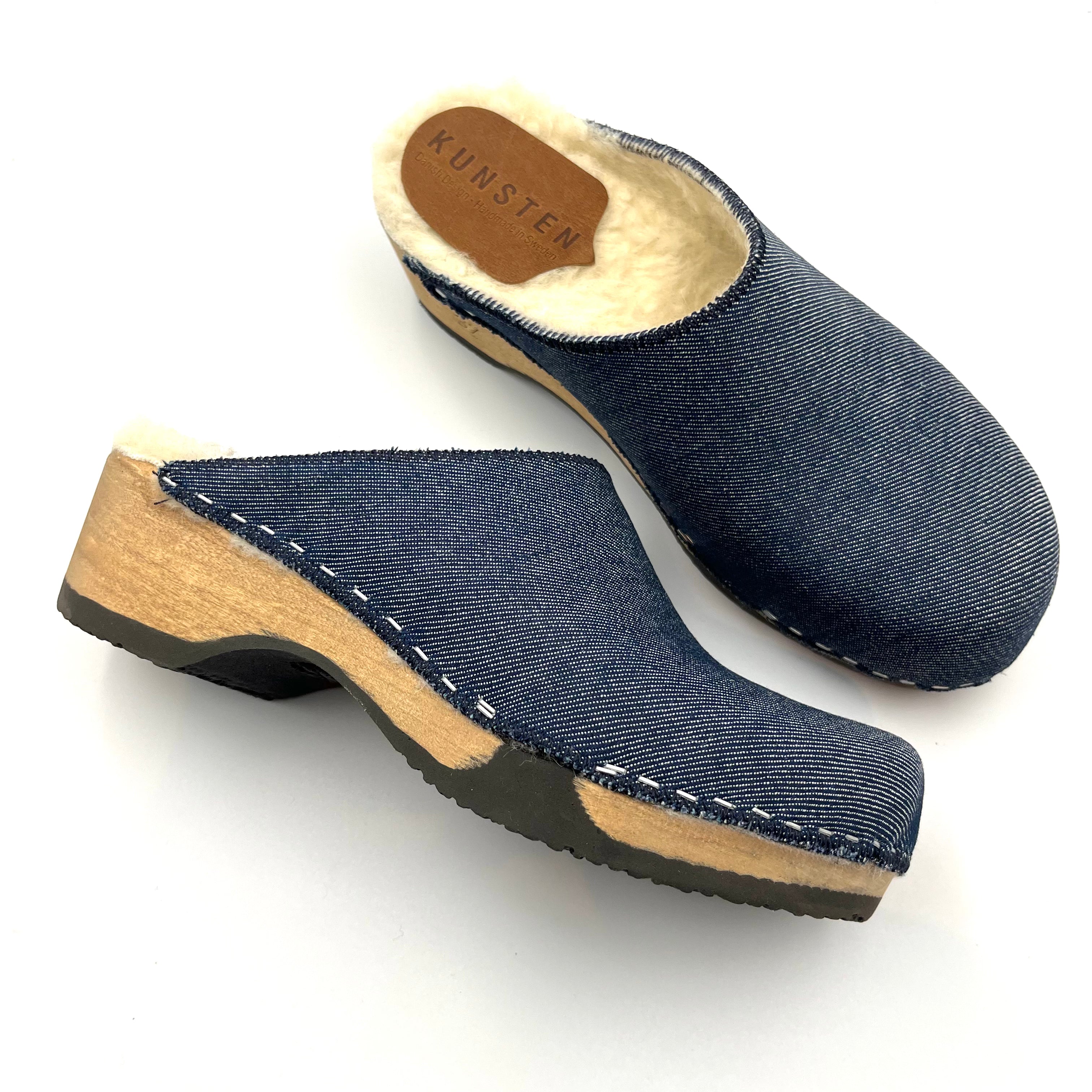 STUDIO SALE | Raw Japanese Denim Shearling EU37/US7