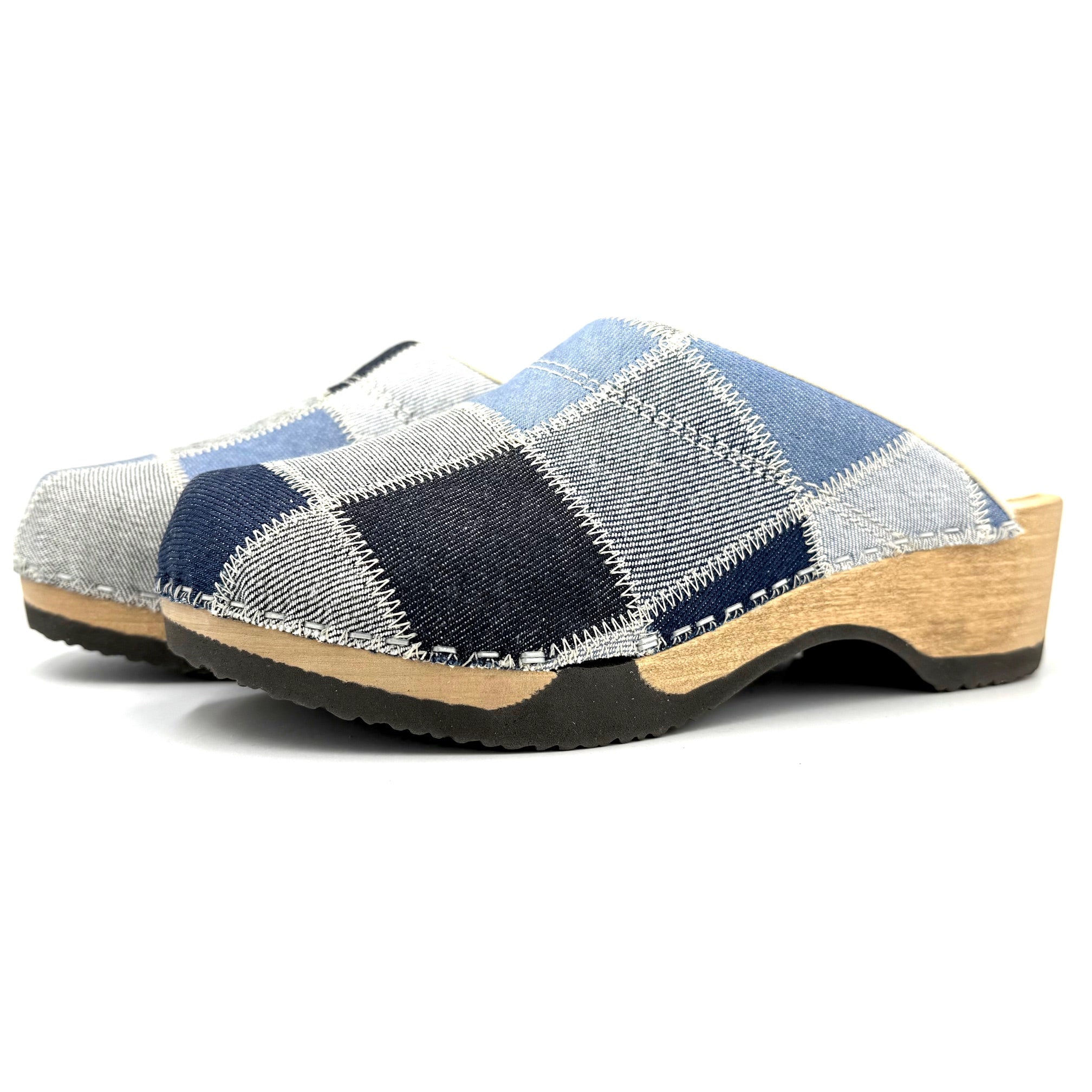 Embla I Denim Patchwork