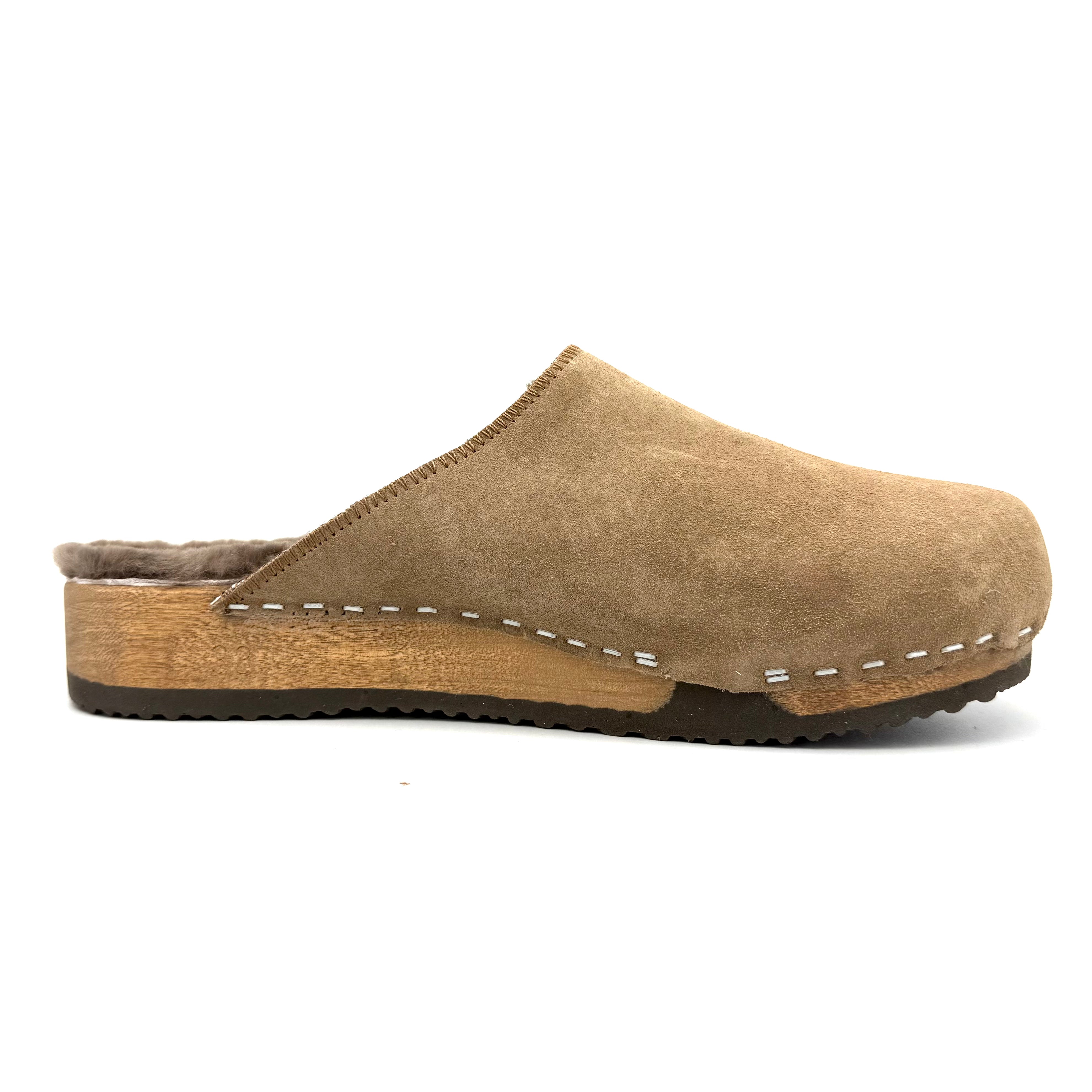 Ella I Umber Suede x Pure Lambswool