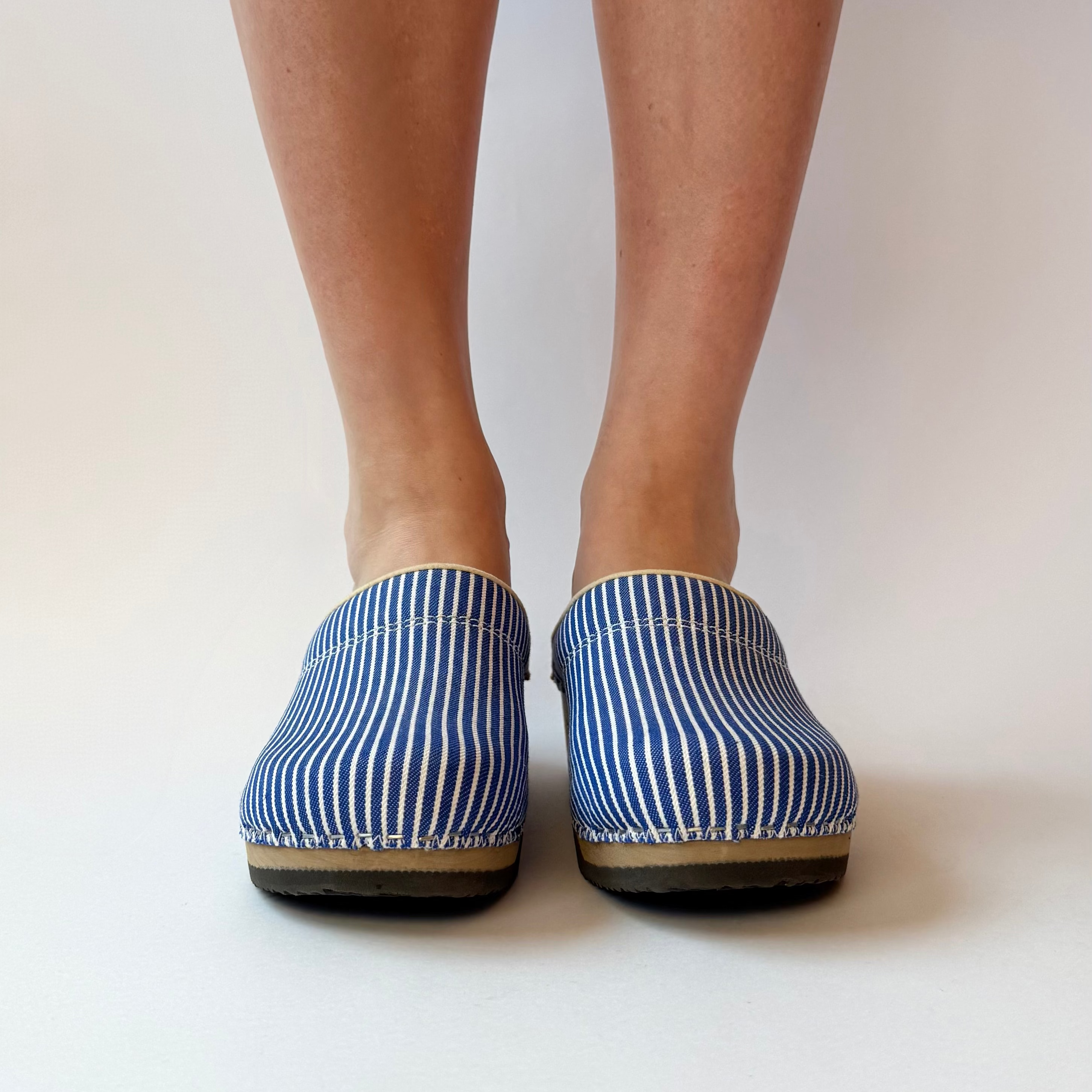 Embla | Cobalt Denim Stripes