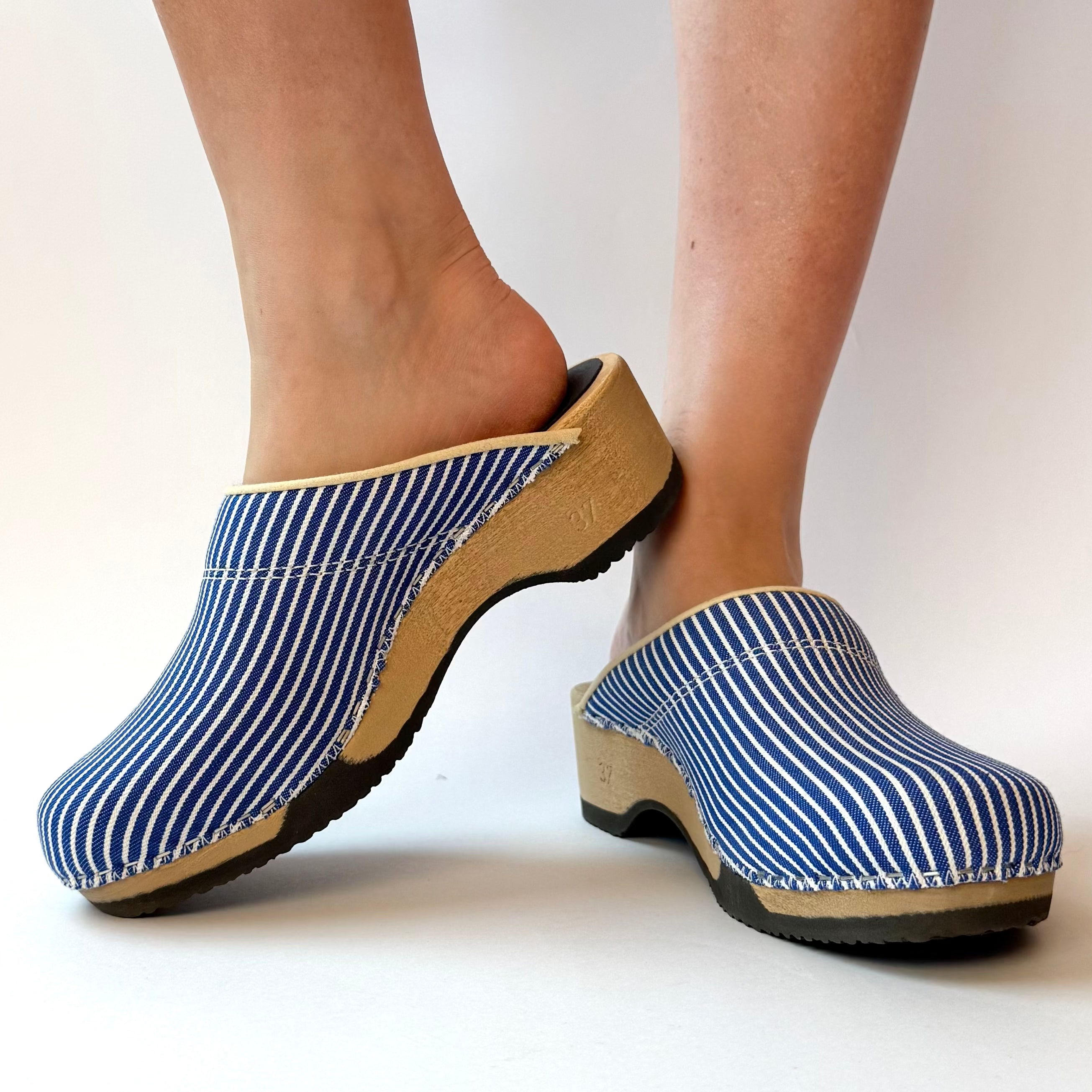 Embla | Cobalt Denim Stripes