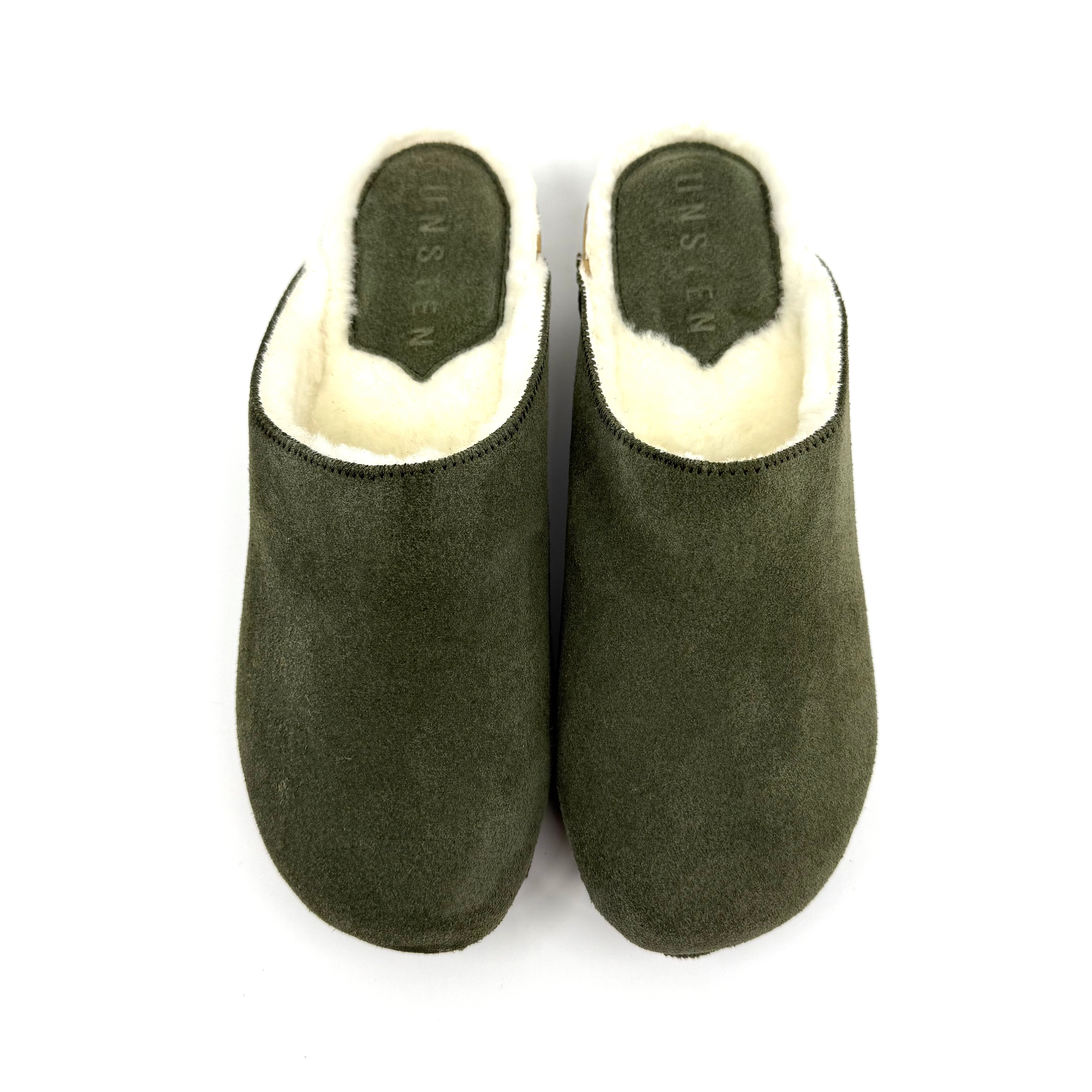 Embla I Hunter Suede x Lambswool Shearling