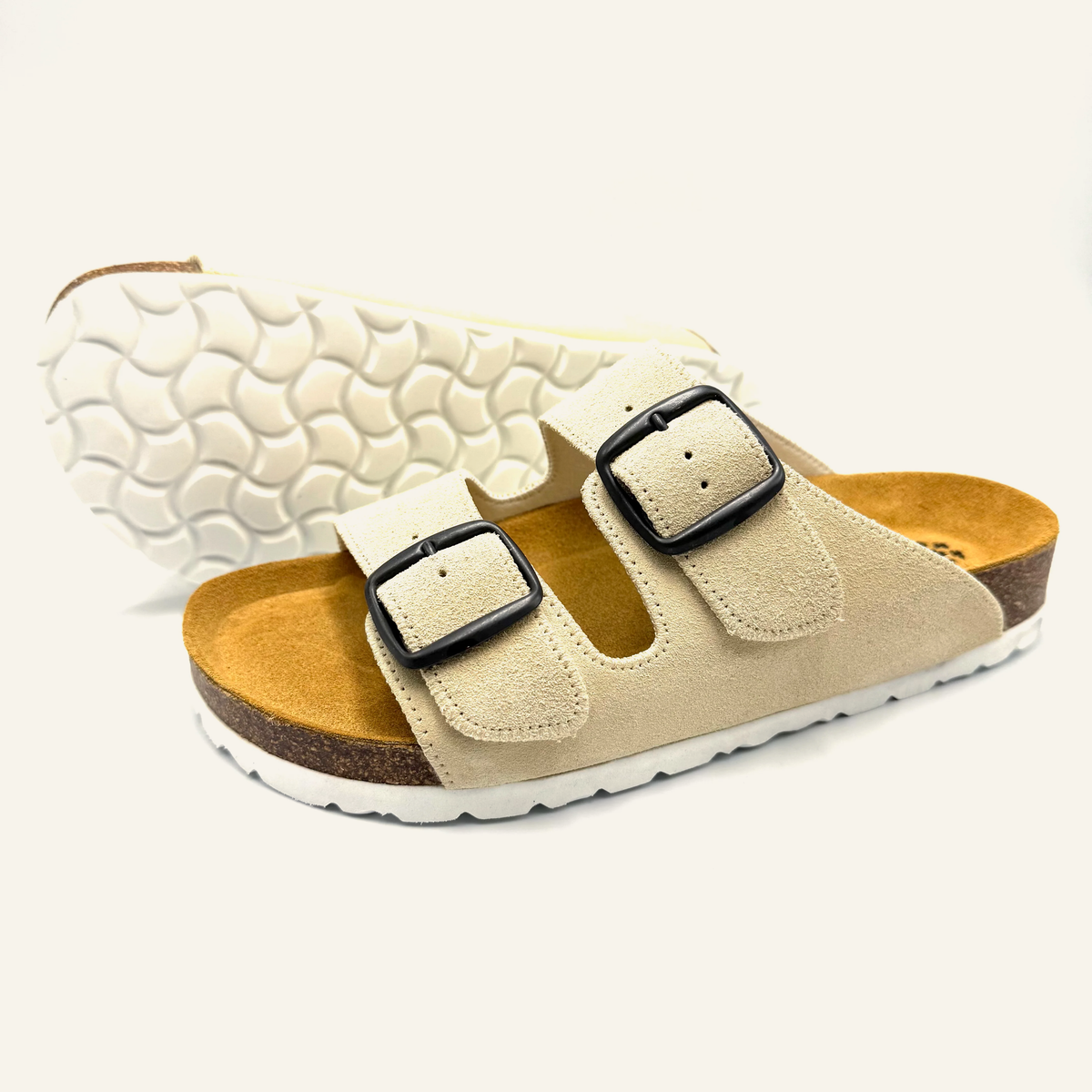Thora | Beige Suede