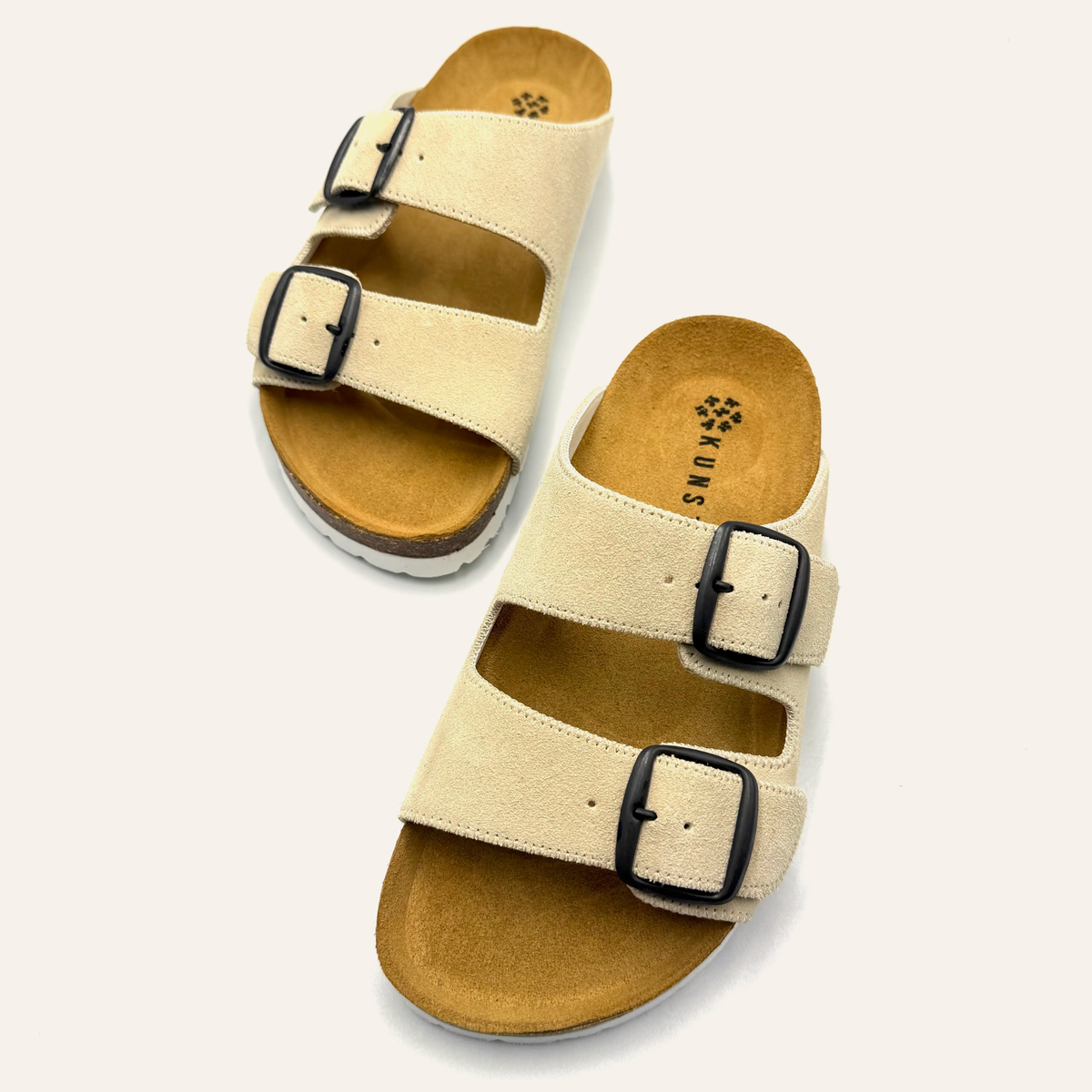 Thora | Beige Suede