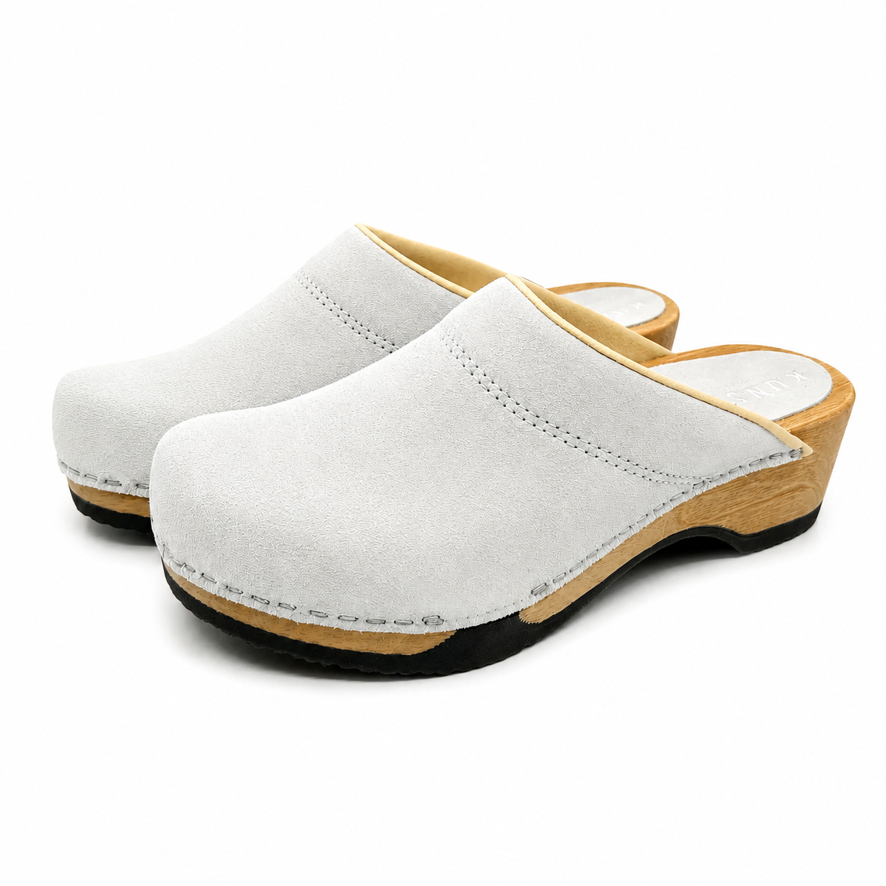 Embla | Off White Suede