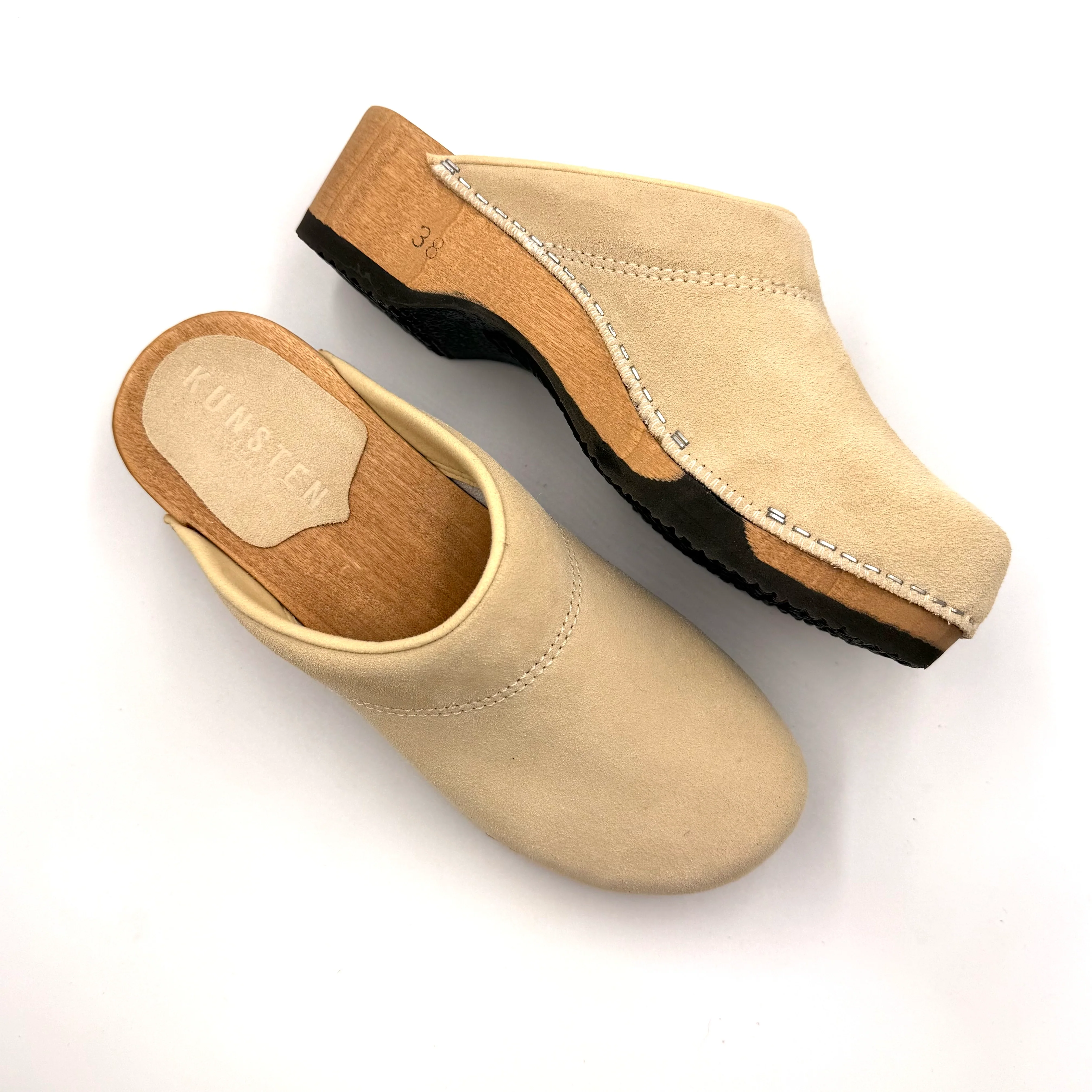 STUDIO SALE | Embla Beige Suede EU38/US8