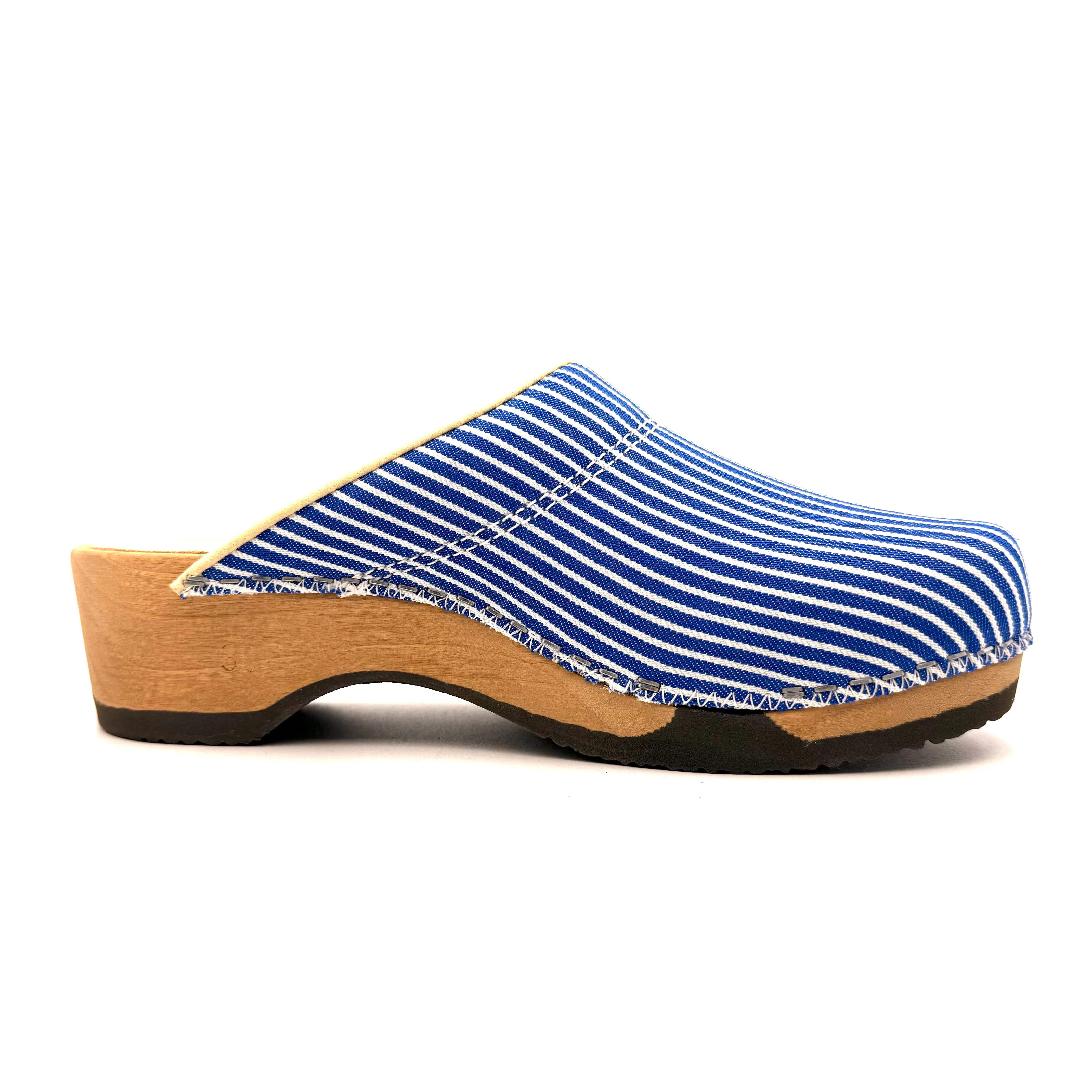 STUDIO SALE | Cobalt Denim Stripes