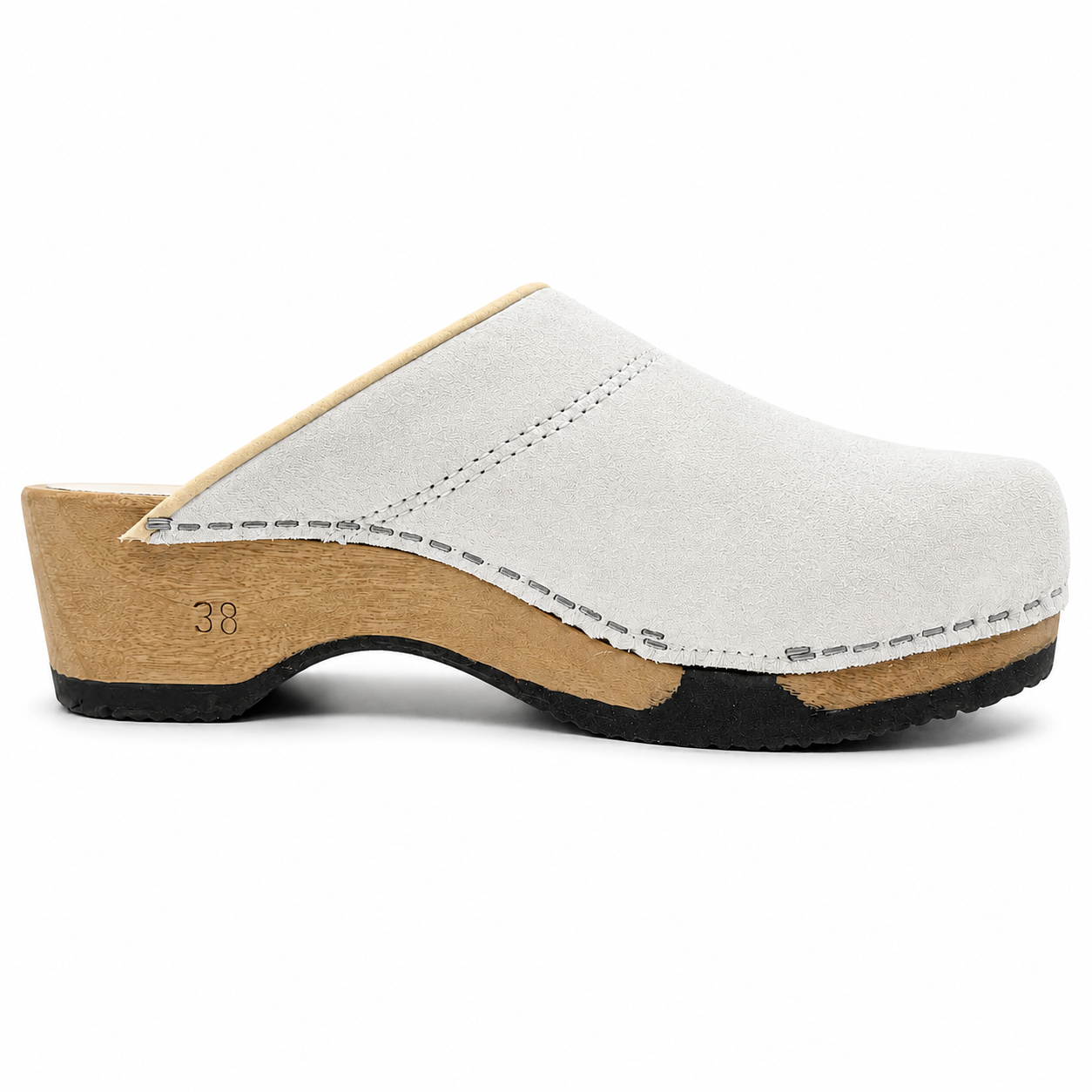 Embla | Off White Suede