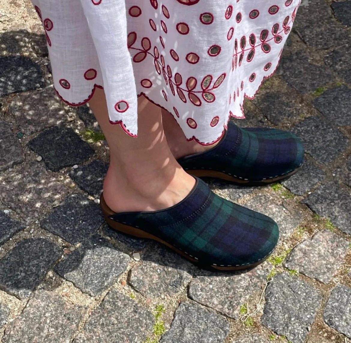 STUDIO SALE | Black Watch Tartan EU37/US7